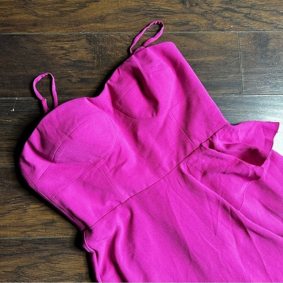 Dress the Population Fuchsia Kai Evening Gown - Picture 6 of 9